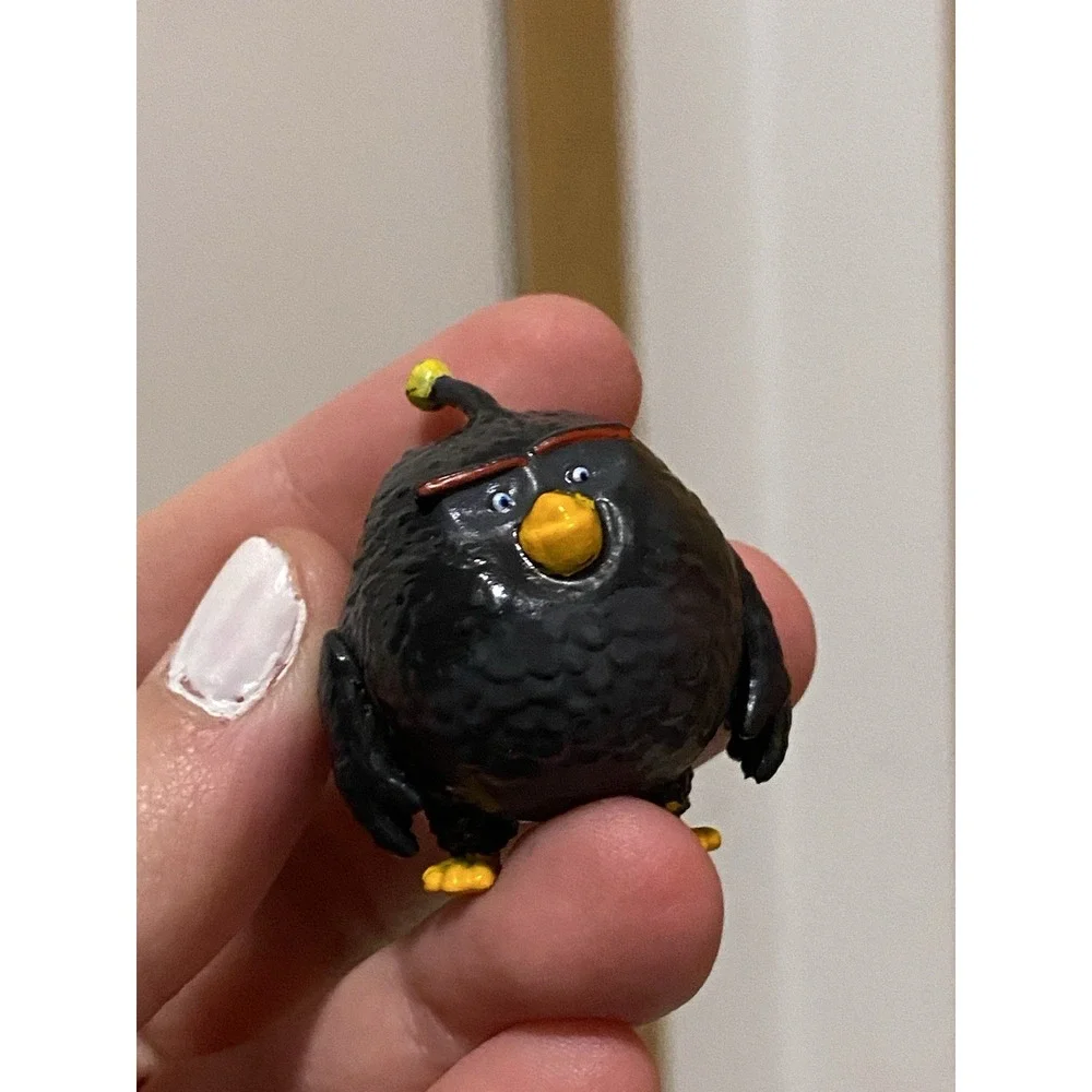 Bomb Black Bird Angry Birds Figure McDonalds Happy Meal Toy #9 2016